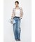 FADE CHECK SHEER OVER シャツ