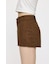 F／SUEDE SHORT パンツ