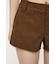 F／SUEDE SHORT パンツ