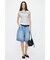 LAYERED OFF SHOULDER トップス