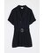 BELTED SHORT SLEEVE ジャンプスーツ