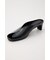 OPEN TOE SQUARE HEEL ミュール