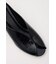 OPEN TOE SQUARE HEEL ミュール
