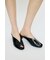 OPEN TOE SQUARE HEEL ミュール