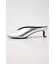 OPEN TOE SQUARE HEEL ミュール