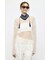 BOAT NECK MESH KNIT トップス