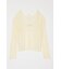 BOAT NECK MESH KNIT トップス