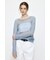 BOAT NECK MESH KNIT トップス