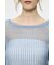 BOAT NECK MESH KNIT トップス