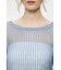 BOAT NECK MESH KNIT トップス
