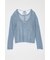 BOAT NECK MESH KNIT トップス