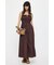 COTTON GATHER CAMI ドレス
