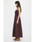 COTTON GATHER CAMI ドレス