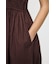 COTTON GATHER CAMI ドレス