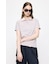 STRIPED TINY POLO シャツ