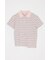 STRIPED TINY POLO シャツ
