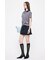 STRIPED TINY POLO シャツ