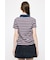STRIPED TINY POLO シャツ