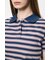 STRIPED TINY POLO シャツ