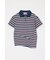 STRIPED TINY POLO シャツ