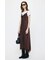 LACE SATIN SLIP ドレス