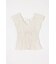 WRINKLE RUFFLE SLEEVE ブラウス