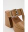 CROCO CHUNKY HEEL サンダル