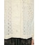 OPEN COLLAR LACE シャツ
