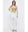 MIX YARN HALTER KNIT トップス