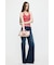 MIX YARN HALTER KNIT トップス