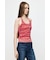 MIX YARN HALTER KNIT トップス