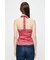 MIX YARN HALTER KNIT トップス