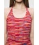 MIX YARN HALTER KNIT トップス