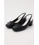 SLING BACK BALLET HEEL シューズ