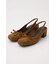 SLING BACK BALLET HEEL シューズ