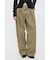 【新色追加】CURVE LINE TUCK パンツ