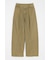 【新色追加】CURVE LINE TUCK パンツ