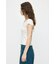 BACK OPEN SHORT SLEEVE TEE