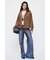 F／SUEDE FRINGE シャツ