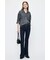 F／SUEDE FRINGE シャツ