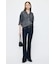 F／SUEDE FRINGE シャツ