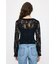 PATCH LACY RUFFLE トップス