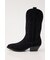 F／SUEDE WESTERN ブーツ