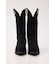 F／SUEDE WESTERN ブーツ