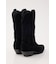 F／SUEDE WESTERN ブーツ