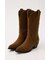 F／SUEDE WESTERN ブーツ