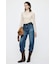 ES LACE HI NECK トップス