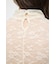ES LACE HI NECK トップス