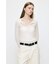 ES SHEER HENRY NECK KNIT トップス