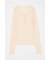 ES SHEER HENRY NECK KNIT トップス